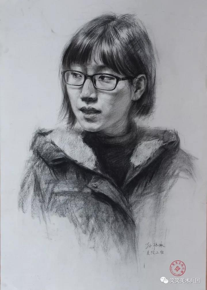 郑州画室,郑州美术高考培训,素描头像|半身像写生
